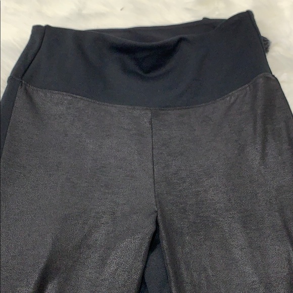 Spanx | Faux Leather Panel Leggings - Picture 2 of 8